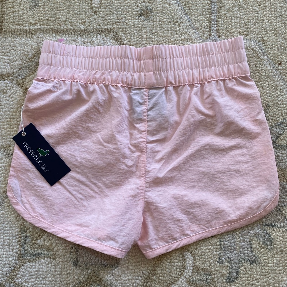PROPERLY TIED Youth Girls Solis Shorts in Light Pink Size YL - Picture 5 of 5